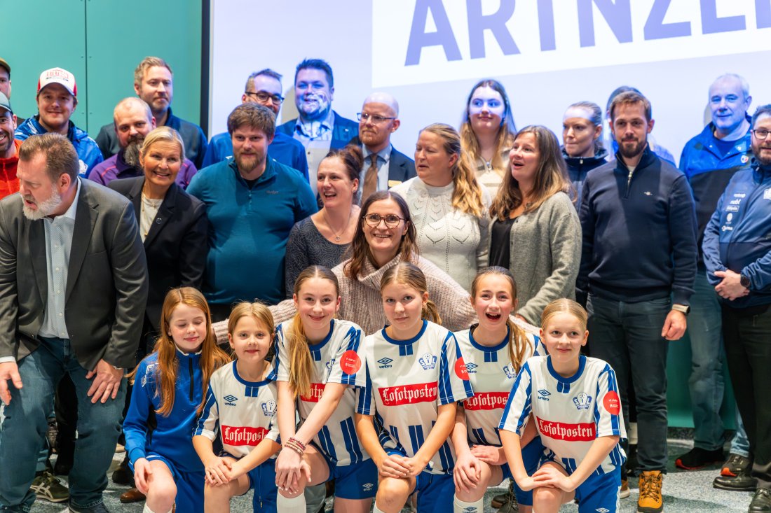 Trine Arntsen vant prisen som Årets Fotballfrivillig i 2024.