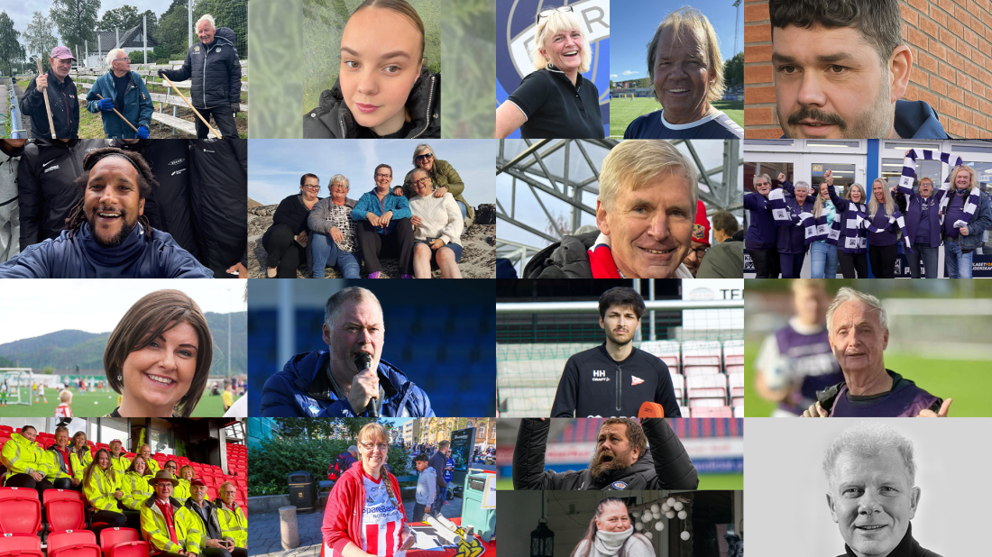 16 flotte kandidater er klare for finalen i Årets fotballfrivillig! Nå gjenstår det bare å finne vinneren.