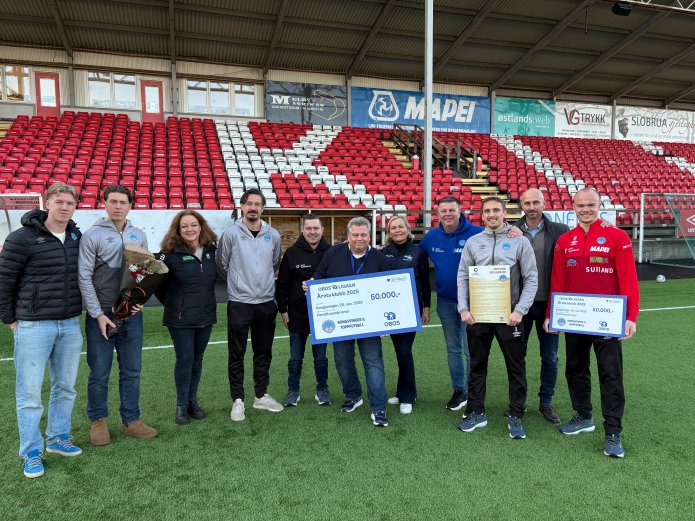 Kongsvinger er årets klubb i OBOS-ligaen 2025
